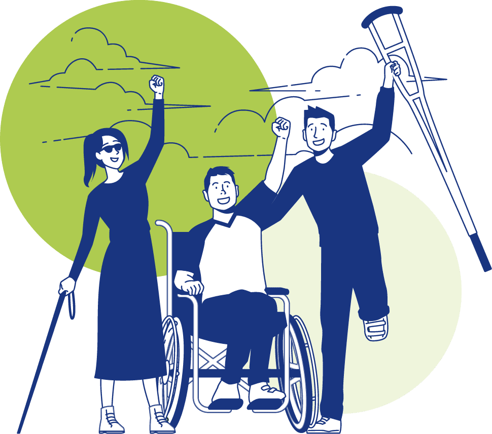 Grafik-Menschen-Teilhabe